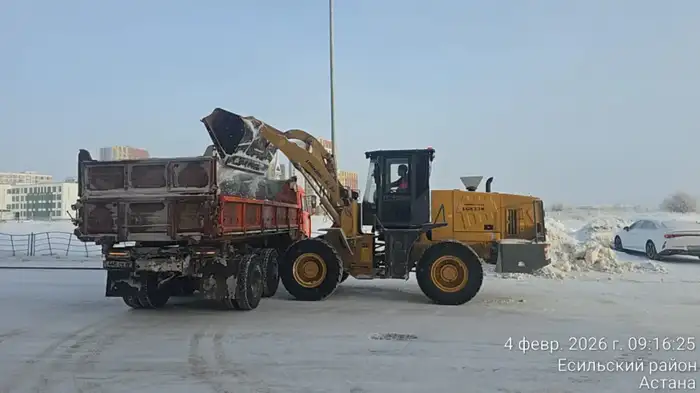 Более 3 тысяч дорожных рабочих и свыше 1 500 единиц спецтехники задействовано в уборке снега в Астане (4)