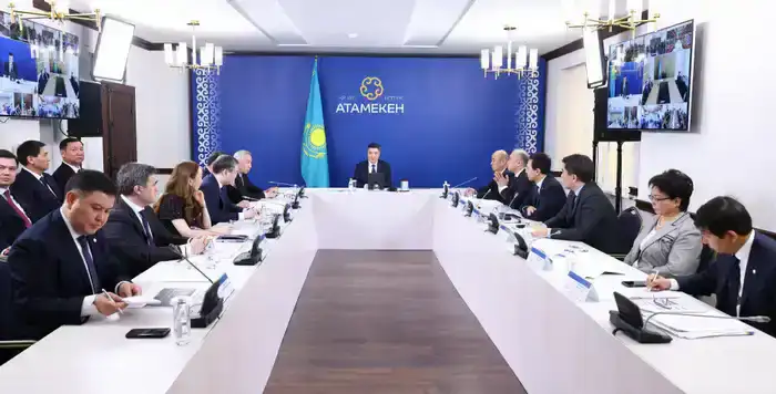 Министр промышленности и строительства доложил о ходе регистрации в Реестре казахстанских товаропроизводителей (3)