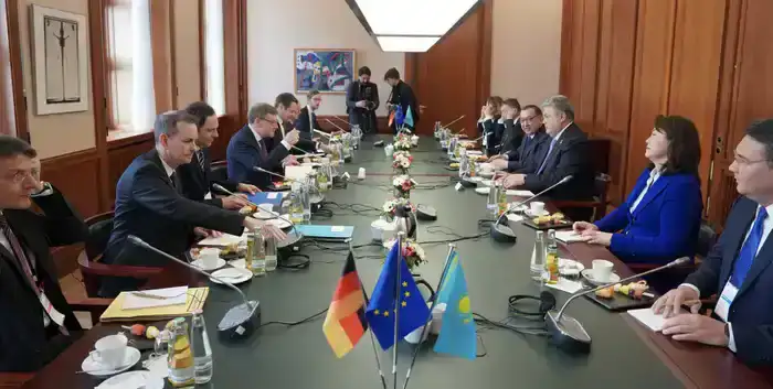 Встреча министров иностранных дел Казахстана и Германии в Берлине