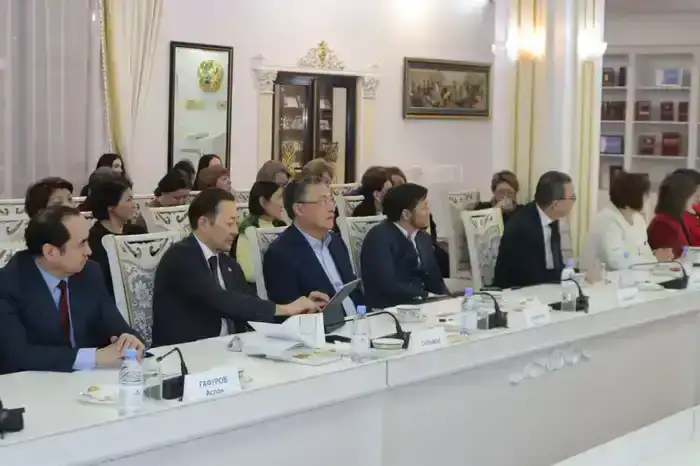 Презентация трудов академика в библиотеке Шымкенте