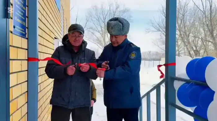 Новый полицейский пункт в Камышенке