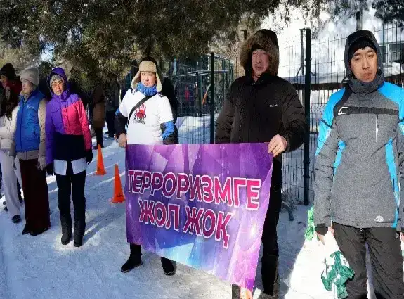 Лыжный забег в Семее против терроризма собрал 200 участников