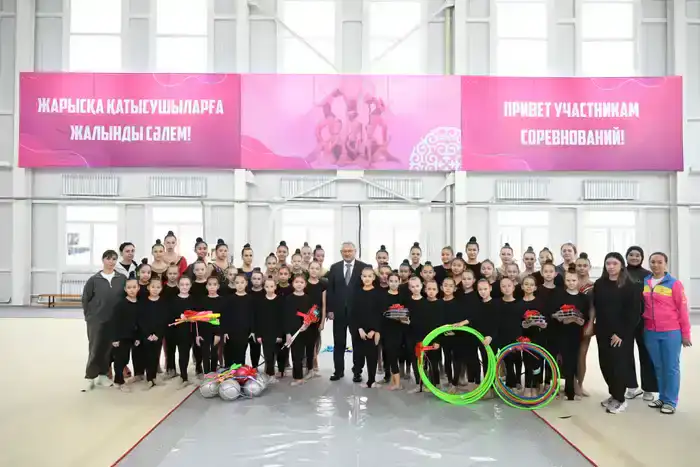 В области Жетісу открыт первый специализированный зал художественной гимнастики (5)