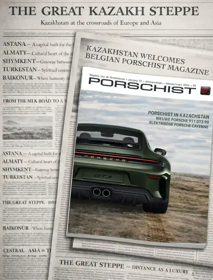 Алматы представит свою уникальную атмосферу в специальном выпуске журнала Porschist