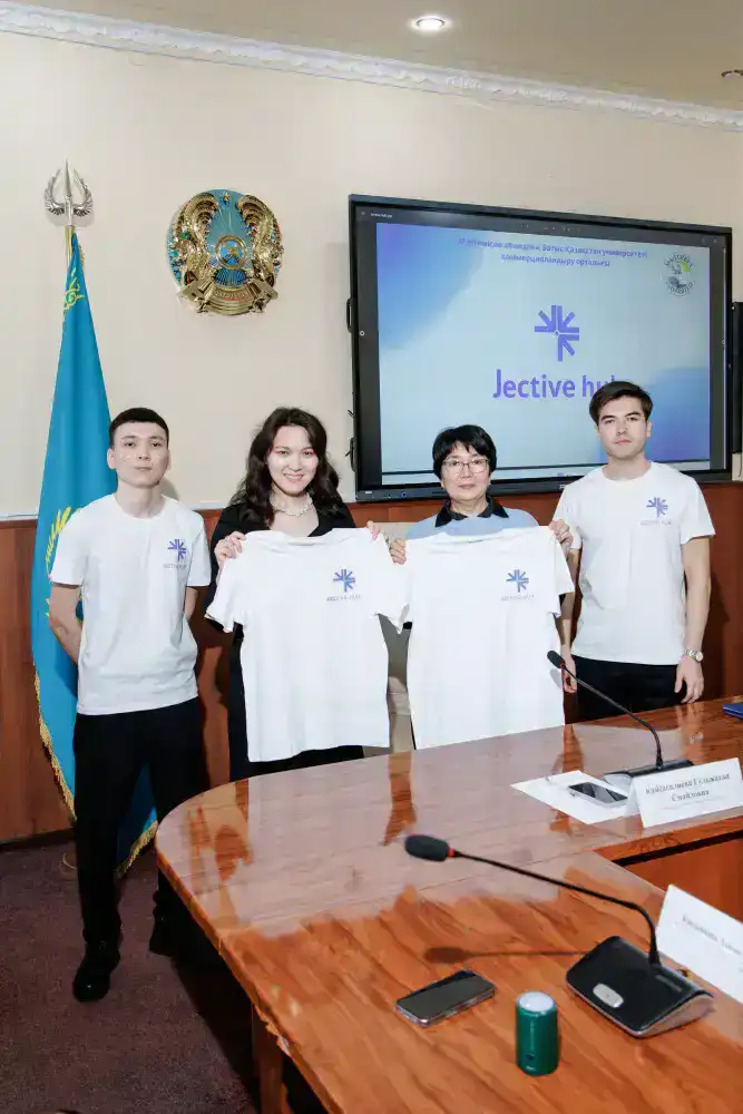 В Западно-Казахстанском университете имени М.Утемисова презентовали JECTIVE HUB (4)
