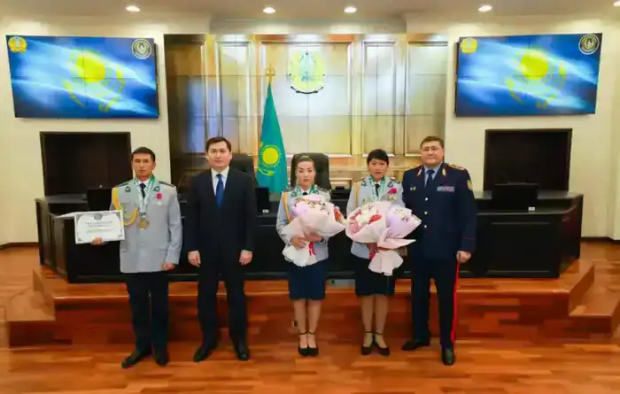 Сотрудников полиции чествовали за победу на международных соревнованиях в столице (3)