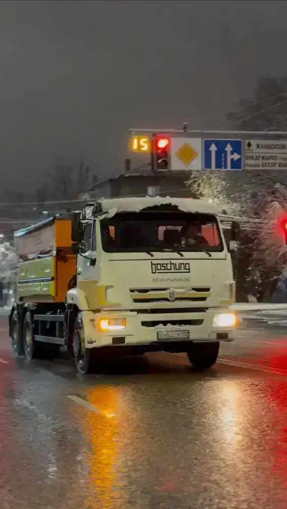Более 2 тыс. рабочих и 1,3 тыс. единиц спецтехники задействованы в уборке снега в Алматы (4)