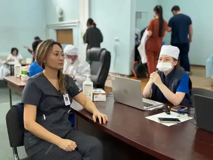 60 доноров за один день: в кардиоцентре Алматы состоялась масштабная акция по сдаче крови (4)