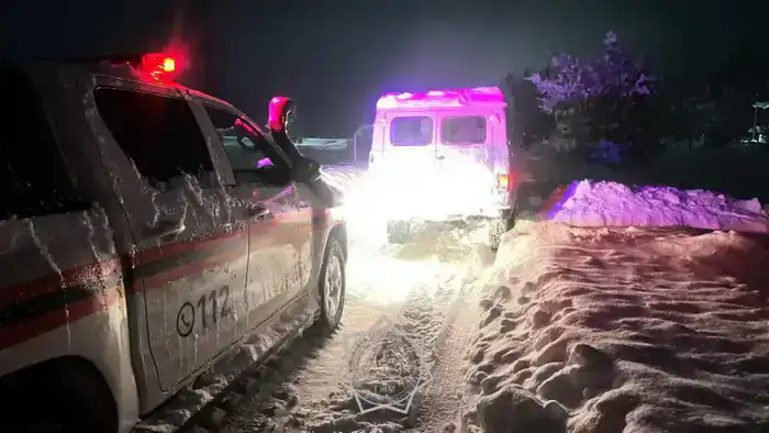 За последние десять дней из снежных заносов спасено и эвакуировано 145 человек (5)