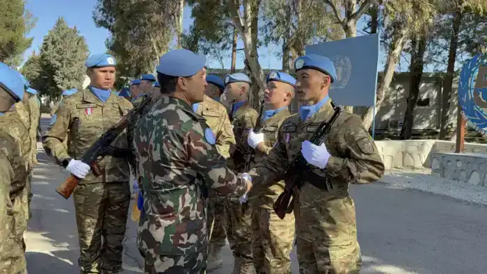 Награждение казахстанских миротворцев медалями ООН подчеркивает значимость их роли в обеспечении стабильности на Голанских высотах