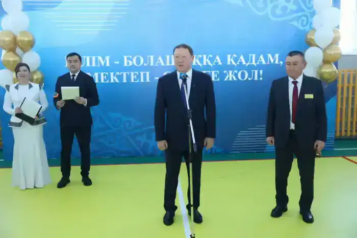 Открытие новой школы в селе Енбек: шаг к улучшению образовательных условий для детей