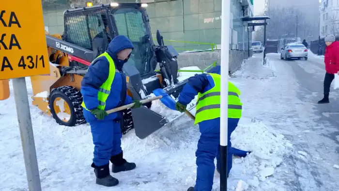Более 6 млн кубометров снега вывезли из Астаны с начала зимнего периода (6)