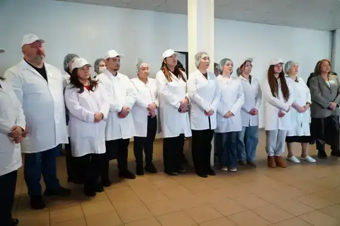 Аким области встретился с коллективом Макинской птицефабрики (8)