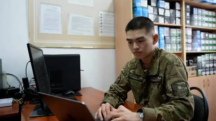 Солдат Национальной гвардии Казахстана создает инновационный цифровой портал для поддержки военнослужащих