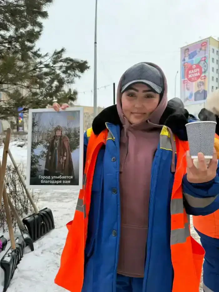 Глазами искусственного интеллекта: волонтеры столичного района Байконыр особенно порадовали работников коммунальных служб (3)