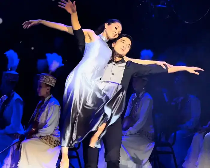 Димаш Кудайберген выступил на творческом вечере Абылая Тлепбергена (4)