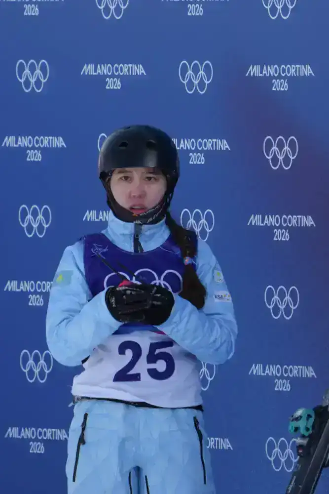 Аяна Жолдас на Олимпиаде в Милане