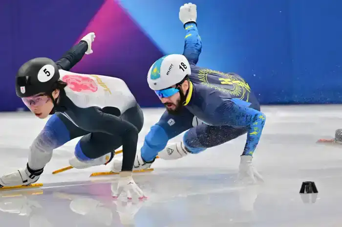 Казахстанские шорт-трекисты в четвертьфинале Олимпиады