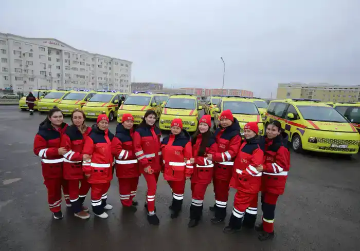 Новая станция скорой помощи в Актау