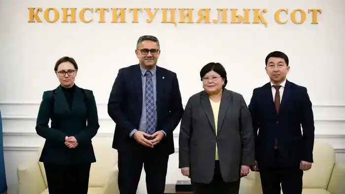 Председатель Конституционного Суда Эльвира Азимова встретилась с Миссией БДИПЧ ОБСЕ для обсуждения проекта новой Конституции