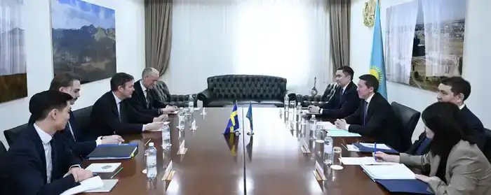 Казахстан и Швеция подтверждают готовность к углублению двустороннего сотрудничества