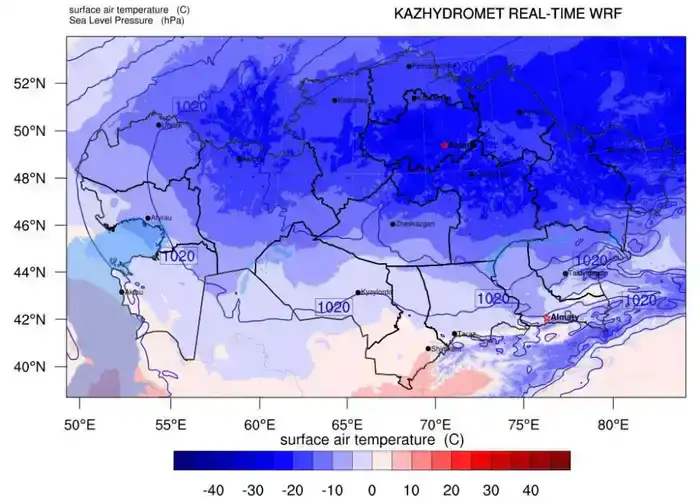 Казгидромет внедрил высокоточный прогноз погоды на суперкомпьютере КазНУ имени аль-Фараби