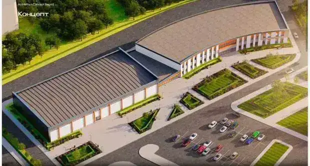 Проект стадиона на 10 тысяч зрителей для Актау презентован акиму Мангистауской области (9)