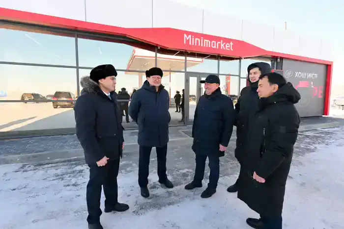 В селе Карауыл Абайского района начал работу новый автозаправочный комплекс (6)