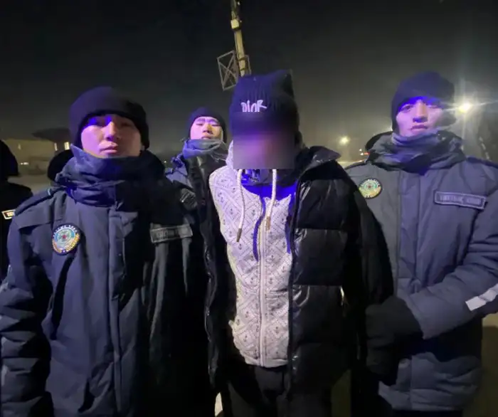 Гвардейцы Астаны: задержание наркозлоумышленника на улице!