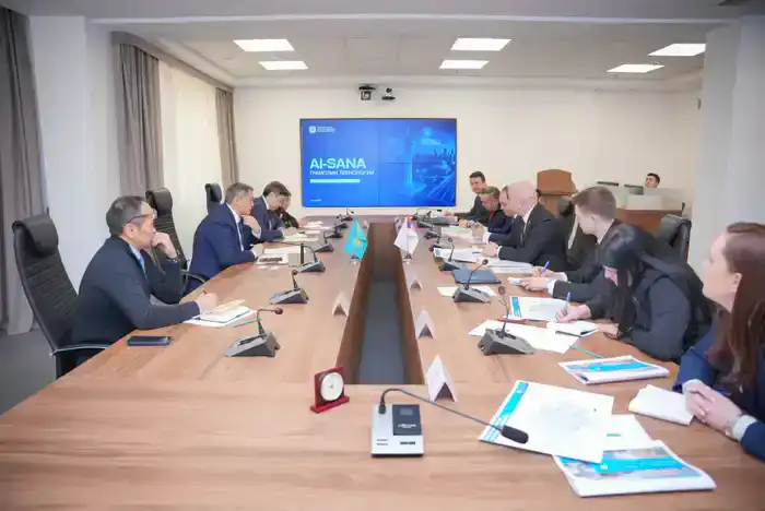 Состоялась встреча министров Казахстана и Сербии по вопросам научно-технологического сотрудничества (5)