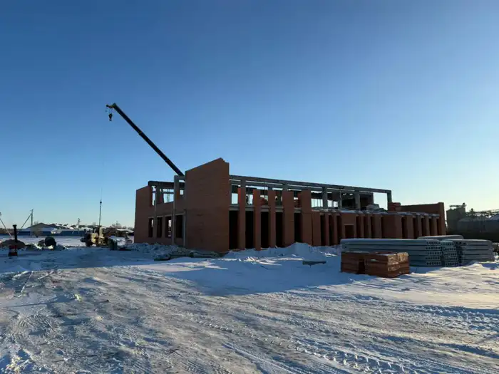 В Зеренде продолжается строительство нового историко-краеведческого музея (5)