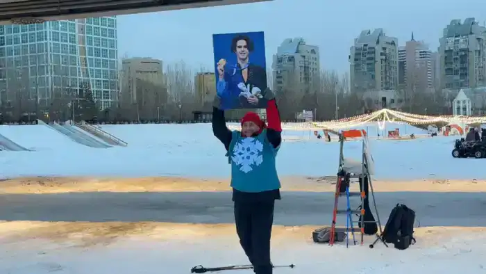 «Снежинка»: в Астане для пенсионеров провели открытый урок по скандинавской ходьбе (3)