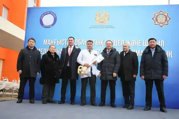 В Мангистау открыли вторую в стране уникальную станцию скорой помощи (8)