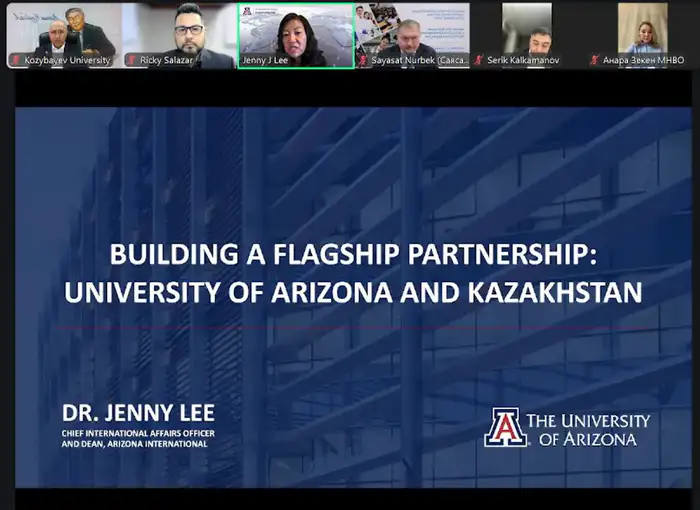 Сотрудничество Казахстана и Университета Аризоны: новые горизонты для научной интеграции и обмена знаниями
