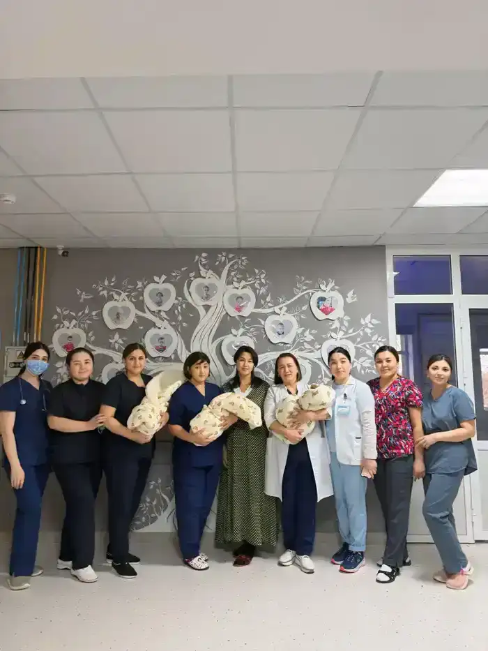 Тройня в Туркестанской области: новые вызовы и радости для многодетной семьи