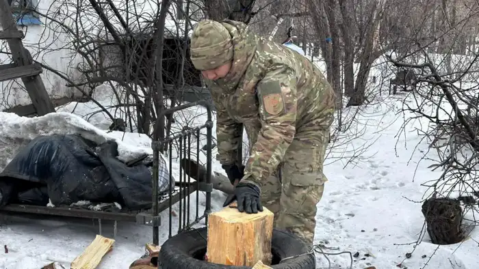 В Наурзумском районе состоялась акция "Снежный десант" (2)