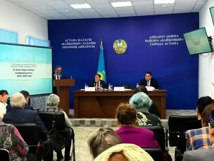 В Астане избран председатель Совета ветеранов района Байконыр (4)