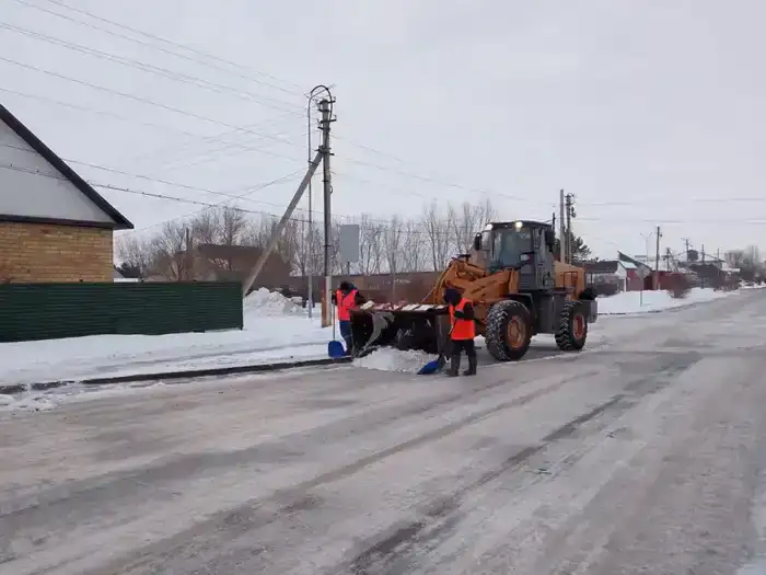Более 30 тысяч кубометров снега вывезли из Астаны за ночь (3)