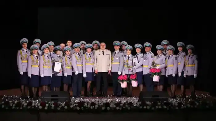 Юбилейный концерт хора департамента полиции ВКО 15 лет