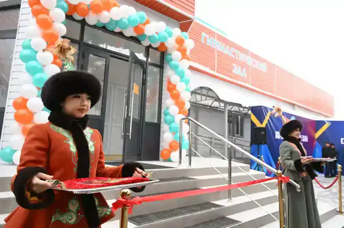 В Жетісу открыли гимнастический храм для юных звезд