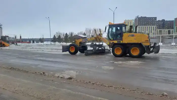 Зимняя битва в Астане: снег не устоит!