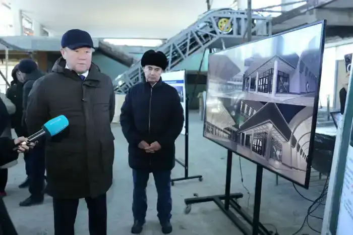 Ход работ по реконструкции здания железнодорожного вокзала (9)