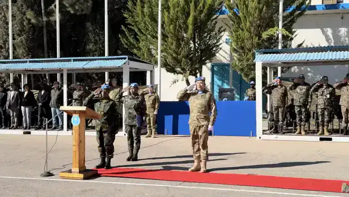 Казахстанские миротворцы на Голанских высотах удостоены медалей ООН за безупречную службу (3)