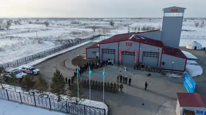 Глава МЧС открыл новую пожарную часть в Мартуке (7)