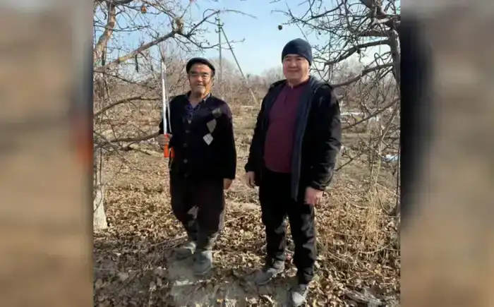 Учитель математики использует свои знания для успешного развития семейного сада в Жетісу