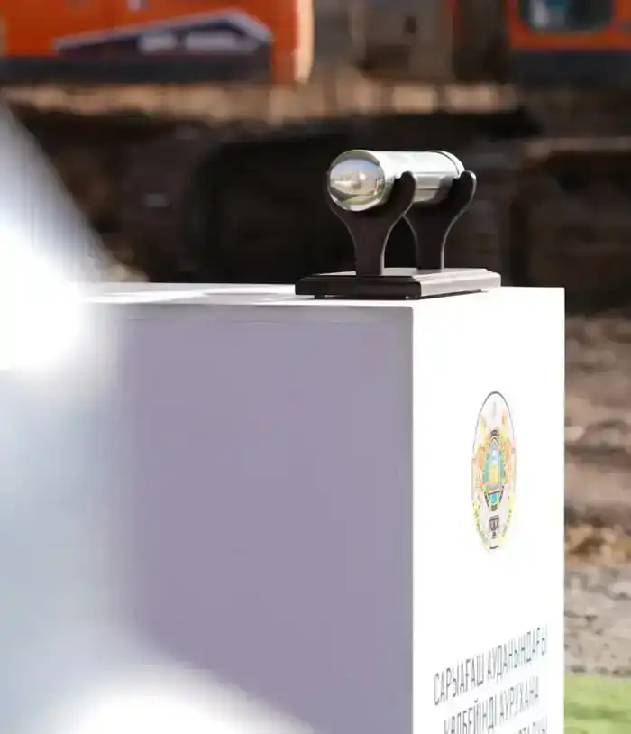 В РАМКАХ ПОРУЧЕНИЯ ПРЕЗИДЕНТА В САРЫАГАШЕ НАЧАТО СТРОИТЕЛЬСТВО СОВРЕМЕННОЙ МНОГОПРОФИЛЬНОЙ БОЛЬНИЦЫ НА 300 КОЕК (3)