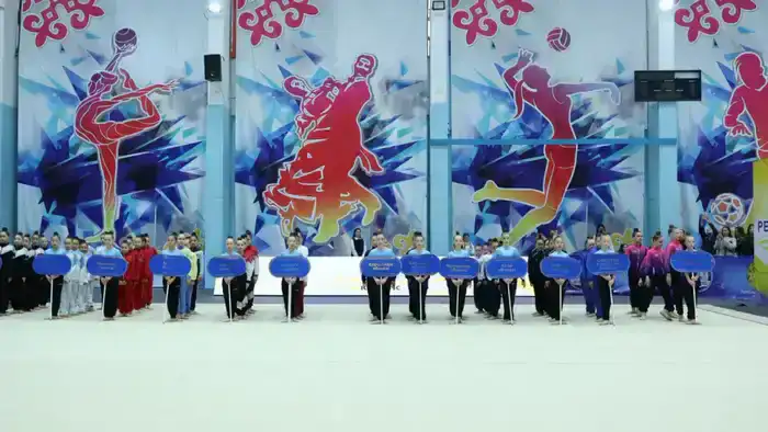 В Усть-Каменогорске проходит чемпионат РК по художественной гимнастике для юниоров