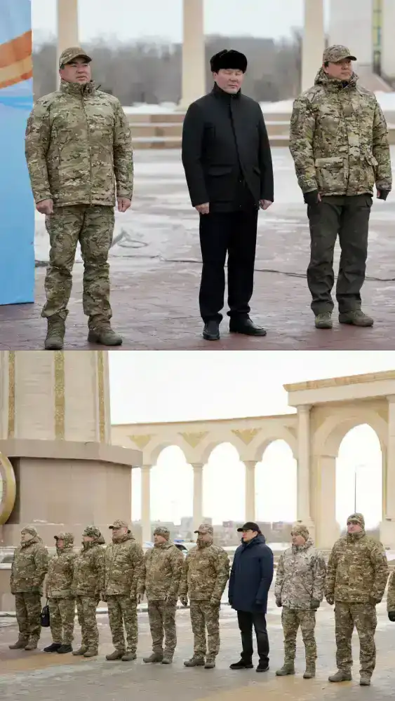 Глава МЧС вручил спасателям Актюбинской области ключи от новой техники (9)