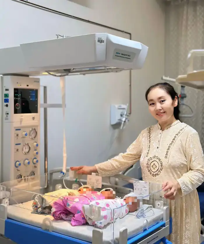 В Алматы 39-летняя женщина стала многодетной мамой, родив тройню в экстренном порядке