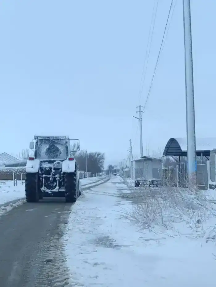 Из-за непогоды коммунальные службы Жамбылской области перешли на усиленный режим работы (8)